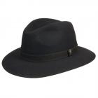 Chapeau sign� BORSALINO, en feutre de lapin avec garniture sportive, Bestseller noir_1