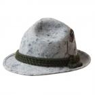 Chapeau de randonn�e Tyrol du Sud by Hutter Chapeau avec poche lat�rale pour plumes � bijoux et bord gris