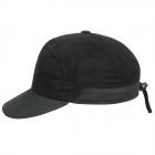 Casquette � visi�re top avec oreillettes noir