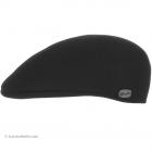 Casquette plate BORSALINO en feutre de lapin anthracite