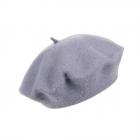 HUTTER | b�ret basque en laine pour hommes et femmes gris