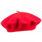 HUTTER | b�ret basque en laine pour hommes et femmes rouge