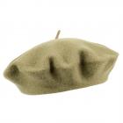 HUTTER | b�ret basque en laine pour hommes et femmes vert clair