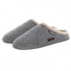 GIESSWEIN | Chaussons mod�le Dannheim avec semelles antid�rapantes gris