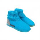 GIESSWEIN | Chaussons pour enfants mod�le Kramsach avec semelle antid�rapante bleu moyen