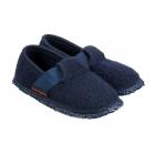 GIESSWEIN | Chaussons l�gers pour enfants avec �lastique bleu fonc�