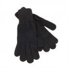 Gants tricot�s pour hommes de qualit� sup�rieure noir