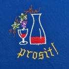 Tablier bleu Prosit 17308 bleu