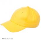 casquette � visi�re casquette de baseball by Hutter casquettes l�g�res en coton � r�gler � l'arri�re jaune