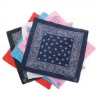 Bandana Paisley de couleurs diff�rentes - 100% coton 