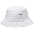 HUTTER | Bucket chapeau de p�cheur en coton blanc