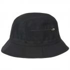 HUTTER | Bucket chapeau de p�cheur en coton noir