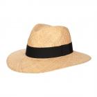 HUTTER | Chapeau de paille � bord extra large nature