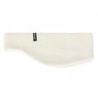 McBeanie | Bandeau en tricot avec doublure en polaire et protection des oreilles blanc laine