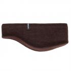 McBeanie | Bandeau en tricot avec doublure en polaire et protection des oreilles marron