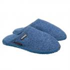 Pantoufles de Giesswein mod�le Tino avec entr�e plate et semelle antid�rapante - best-seller ! jeans