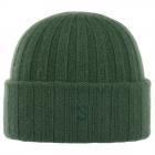 STETSON | Bonnet tricot� 100 % cachemire avec revers verde/verde