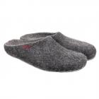 Pantoufles en feutre tendance h.o. anthracite