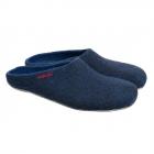 Pantoufles en feutre tendance h.o. bleu fonc�
