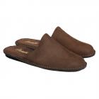 Chaussures en cuir pour hommes en NABUK marron