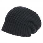 Casquette Rasta pour femmes et hommes avec large bord en tricot bleu