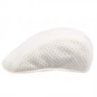 HUTTER | Casquette d'�t� pour hommes en qualit� �lastique l�g�re blanc laine