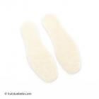 SHEPHERD | Semelles int�rieures en v�ritable peau d'agneau pour chaussures et pantoufles blanc