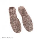 SHEPHERD | Semelles int�rieures en v�ritable peau d'agneau pour chaussures et pantoufles marron