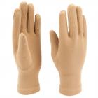 FASHION | Gants pour femmes en Micro Fleece Gants moulants extensibles camel