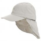 HUTTER | casquette � visi�re Supplex avec protection de nuque amovible gris
