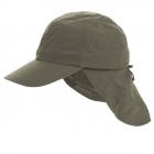 HUTTER | casquette � visi�re Supplex avec protection de nuque amovible olive