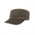 Casquette mod�le Cuba Cap en tissu sign�e STETSON marron