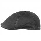 Casquette plate Flatcap sportive sign�e STETSON noir