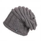 McBEANIE | Bonnet en tricot gris fonc�