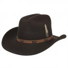 Chapeau western Chapeaux de cowboy en feutre pour hommes Victorville by Stetson marron
