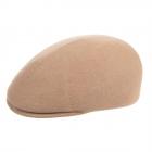 Casquette sportive en feutre de laine Casquette au design anglais beige