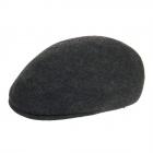 Casquette sportive en feutre de laine Casquette au design anglais anthracite
