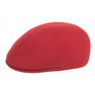 Casquette sportive en feutre de laine Casquette au design anglais rouge