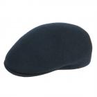 Casquette sportive en feutre de laine Casquette au design anglais bleu fonc�