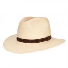 HUTTER | Chapeau de paille Panama original � large bord nature
