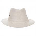 HUTTER | Chapeau en lin Traveller pour hommes nature