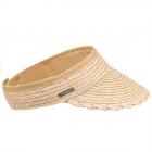 SEEBERGER | Bouclier de paille pour femme casquette de baseball r�glable nature