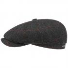 STETSON | casquette homme 8 pi�ces en laine vierge anthracite