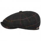 STETSON | casquette homme 8 pi�ces en laine vierge vert fonc�