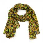 �charpe d'�t� tachet�e vert