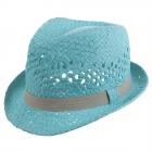 Chapeau Trilby pour enfant turquoise