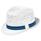 Chapeau Trilby pour enfant blanc