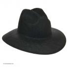 HUTTER | Chapeau d'�t� pour femme � large bord noir