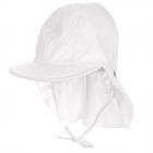 Casquette avec protection UV 50+ sign�e STRENTALER  blanc