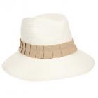 ROSSOMENTA | Chapeau d'�t� pour femmes avec bord large beige